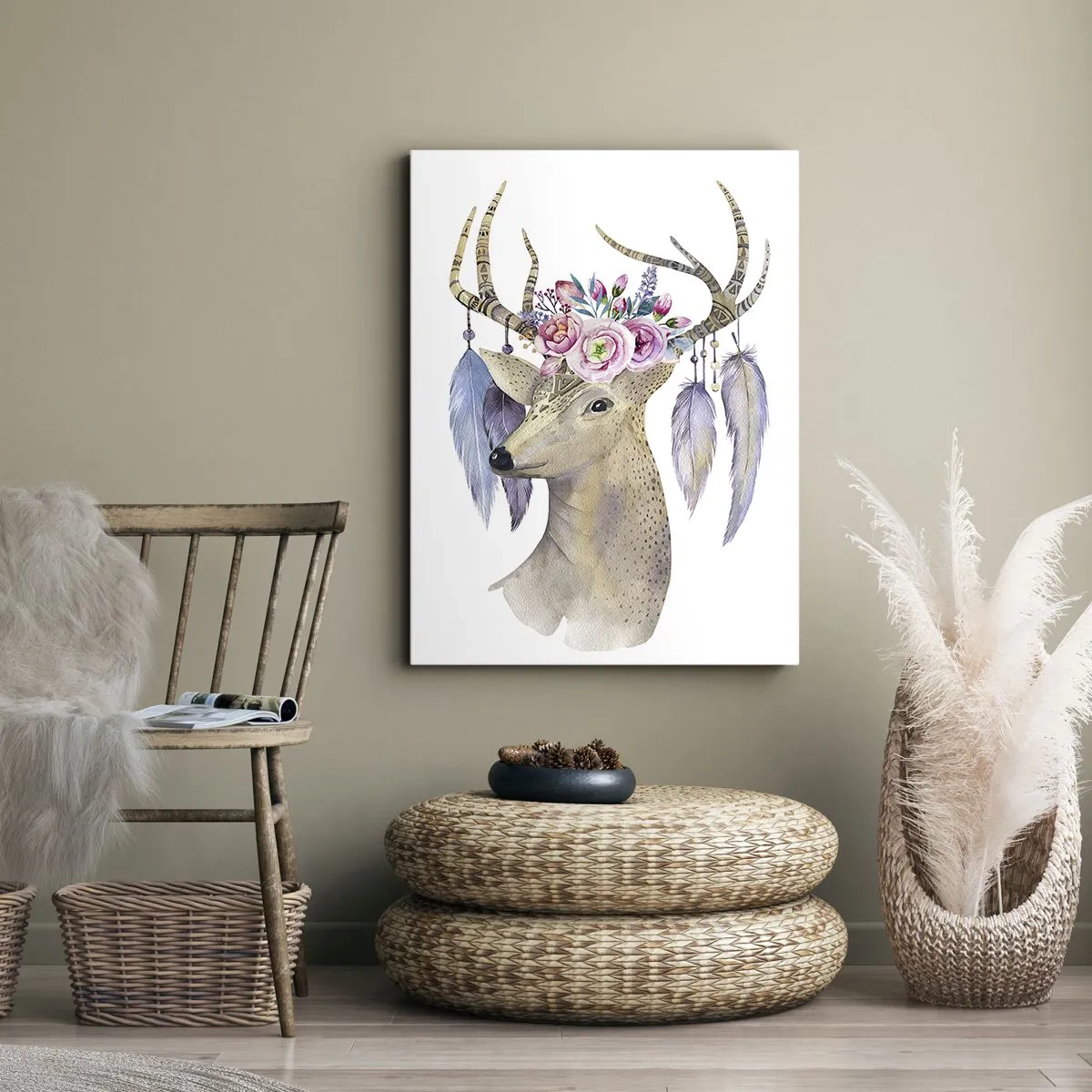 Vászonkép - Lélekvezető – szelíd, ártatlan - 65x120 cm