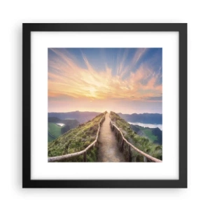 Poszter fehér keretben - Közel az éghez - 30x30 cm