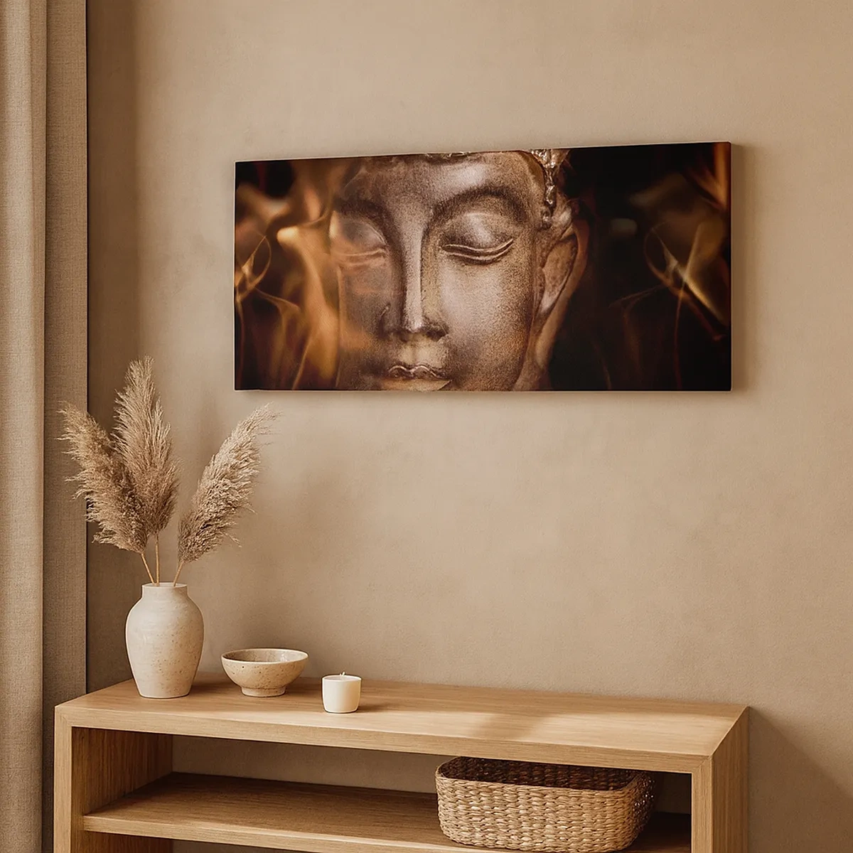 Vászonkép - Csak itt és most létezik - 30x30 cm