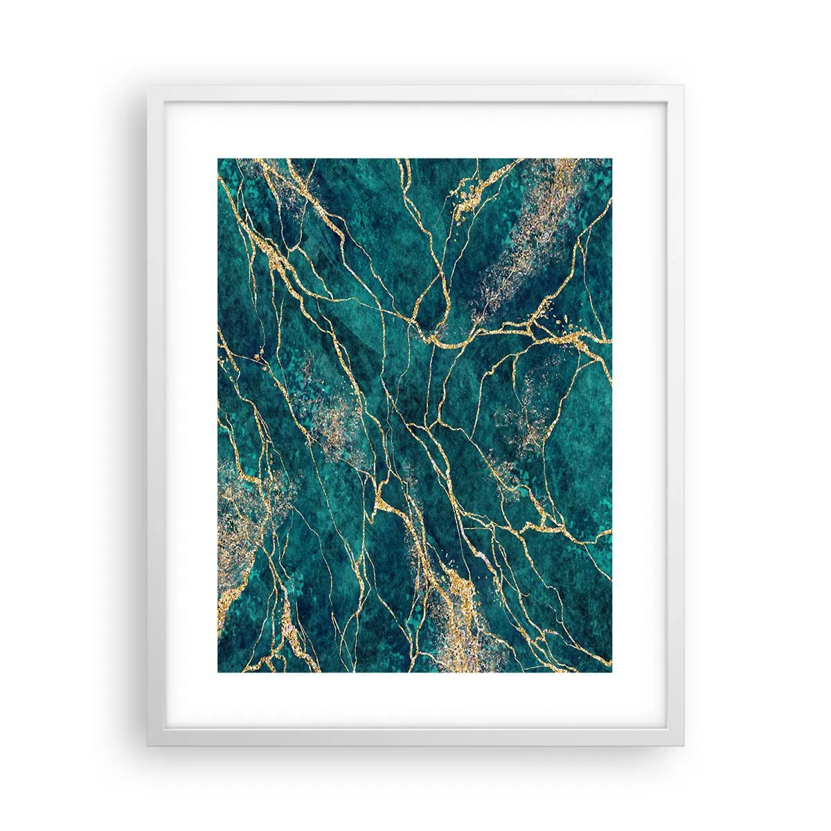 Poszter fekete keretben - Aranybánya - 40x50 cm