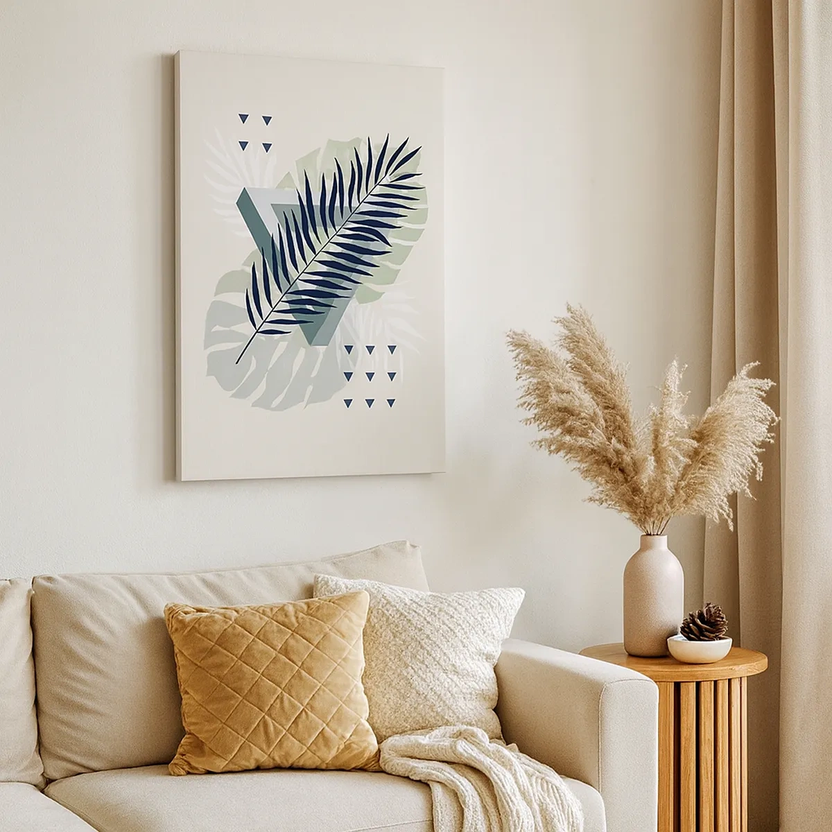 Vászonkép - Természet és geometria – két rend? - 50x70 cm