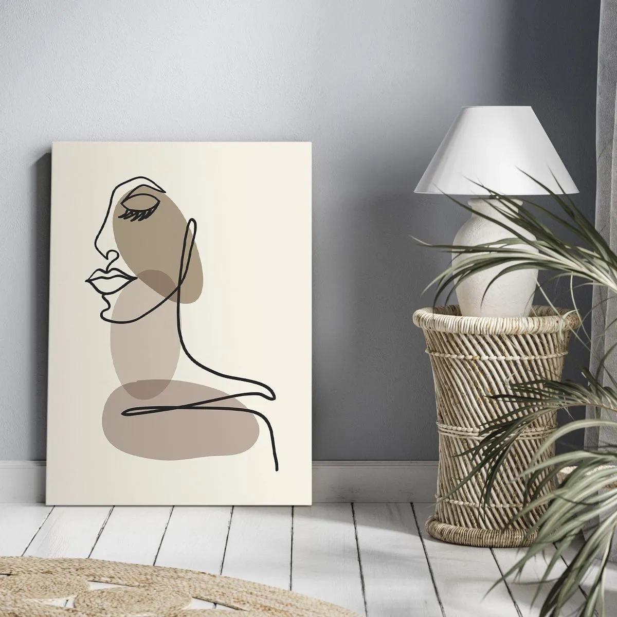 Vászonkép - Egy bizonyos szépségvonal - 50x70 cm