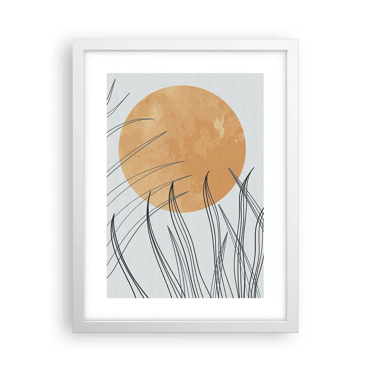 Poszter fekete keretben - Mindig a nap felé - 30x40 cm