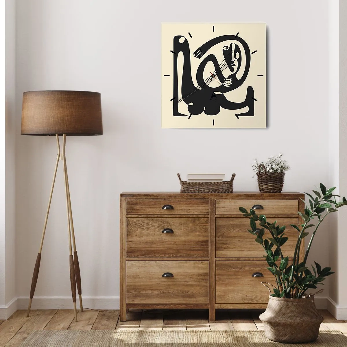 Falióra, Óra - Majdnem Picasso - 30x30 cm