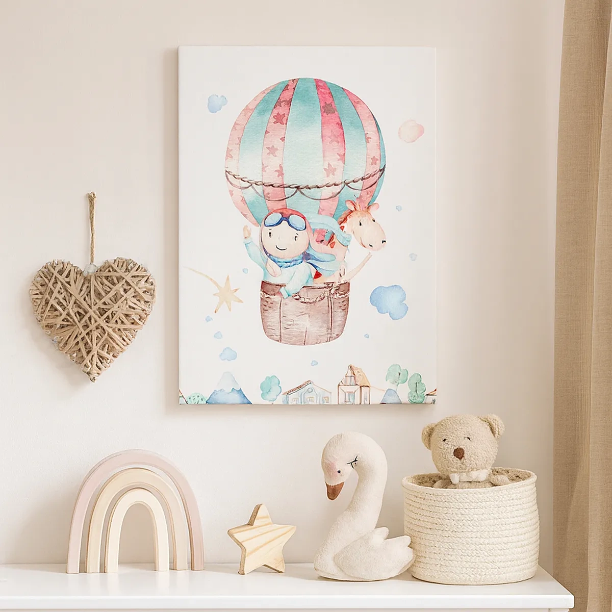 Vászonkép - Nemsokára visszajövünk! - 50x70 cm