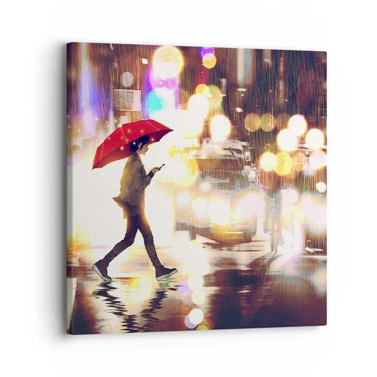 Vászonkép - Mégis napos - 30x30 cm