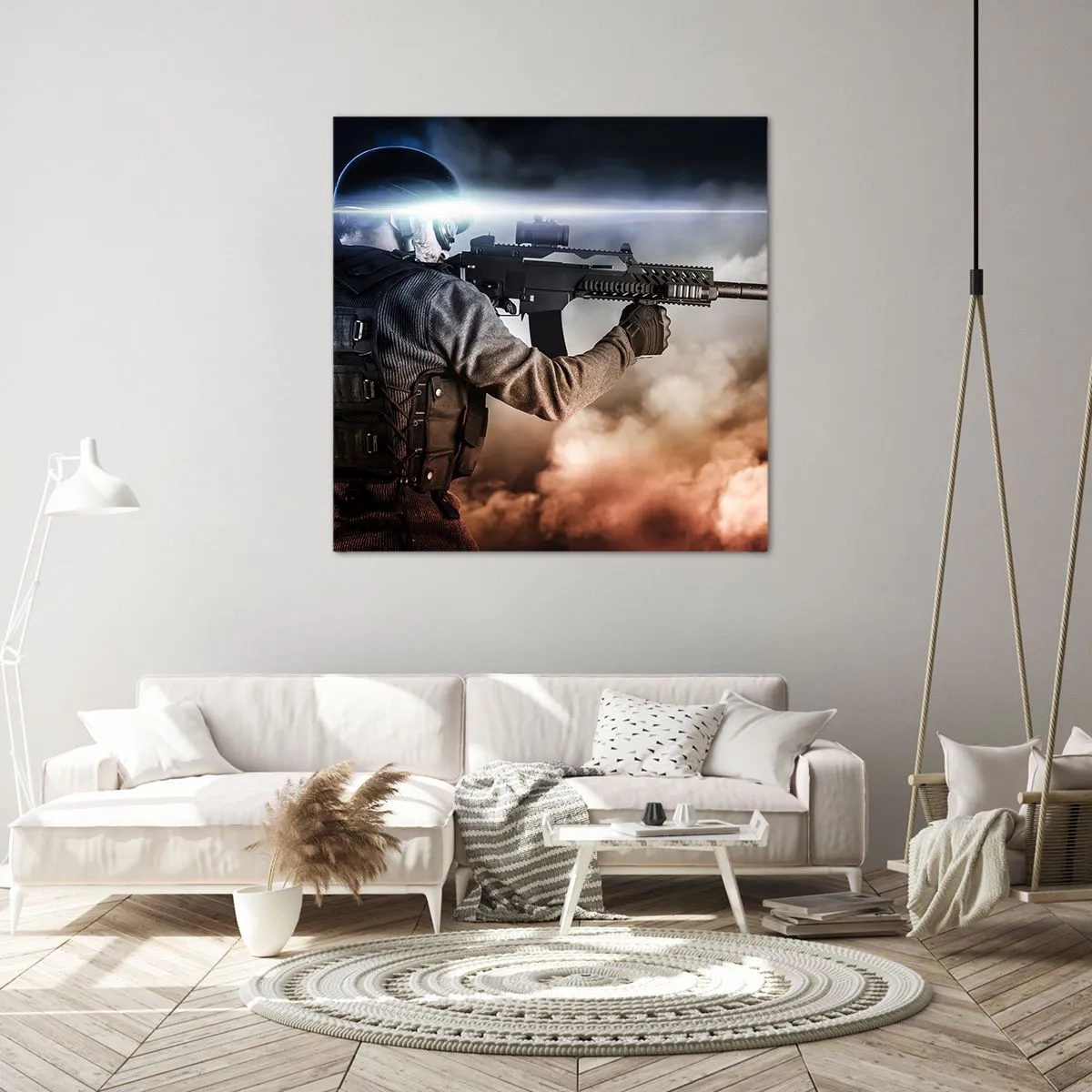 Vászonkép - Egyszerűen egy hős - 50x50 cm