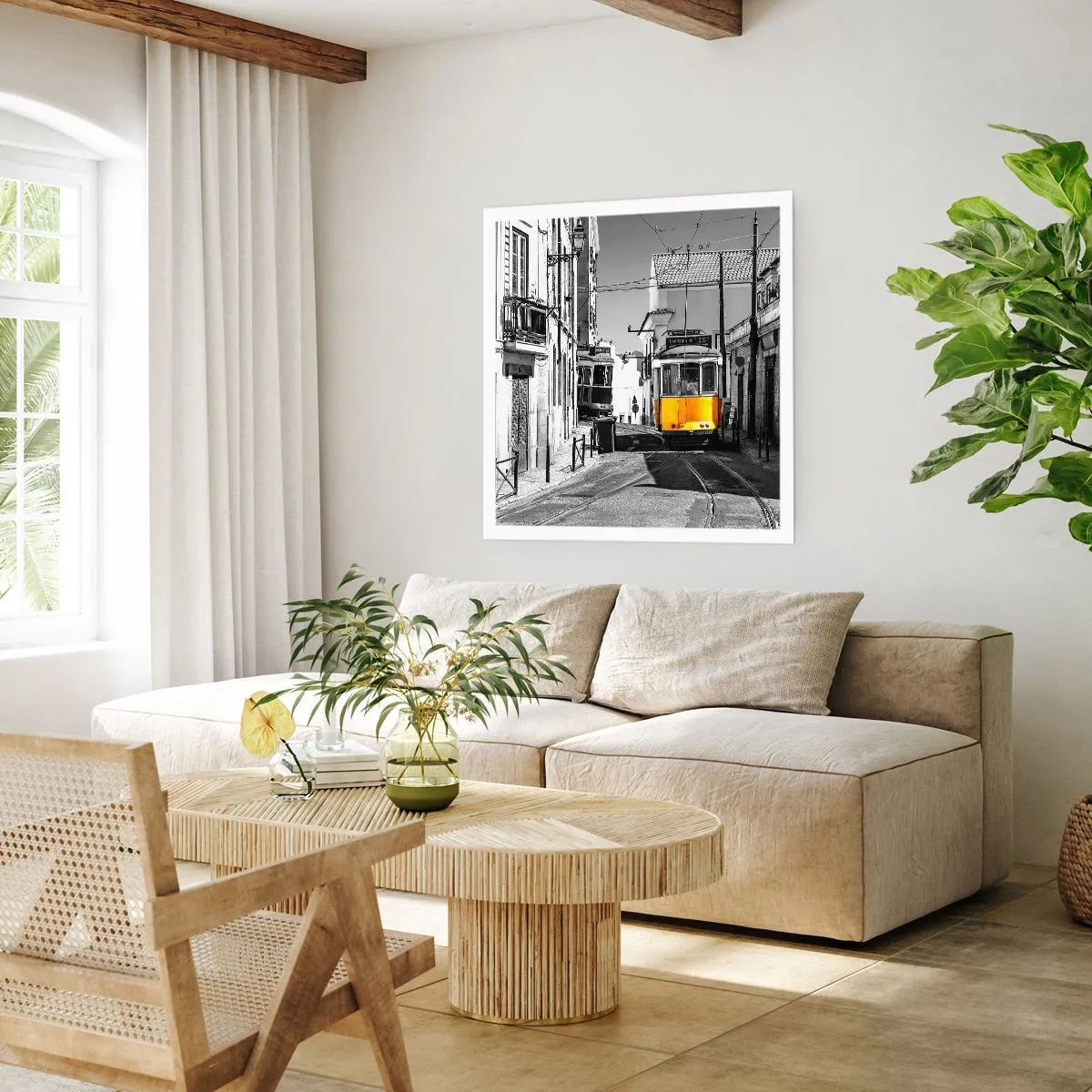 Poszter - Lisszabon szelleme - 60x60 cm