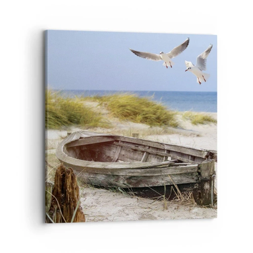 Vászonkép - Szélben fürödve - 70x70 cm