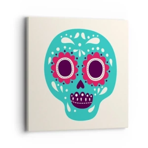 Vászonkép - Az élet - szórakozás a halálig - 40x40 cm