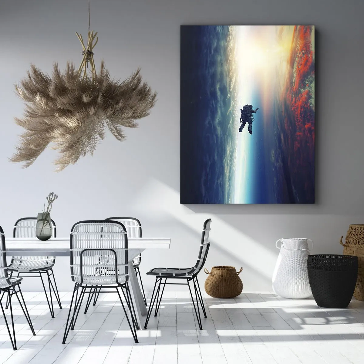 Vászonkép - Szembenézés az univerzummal - 50x70 cm