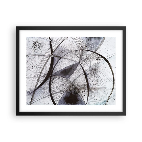 Poszter fehér keretben - Futurisztikus fantázia - 50x40 cm