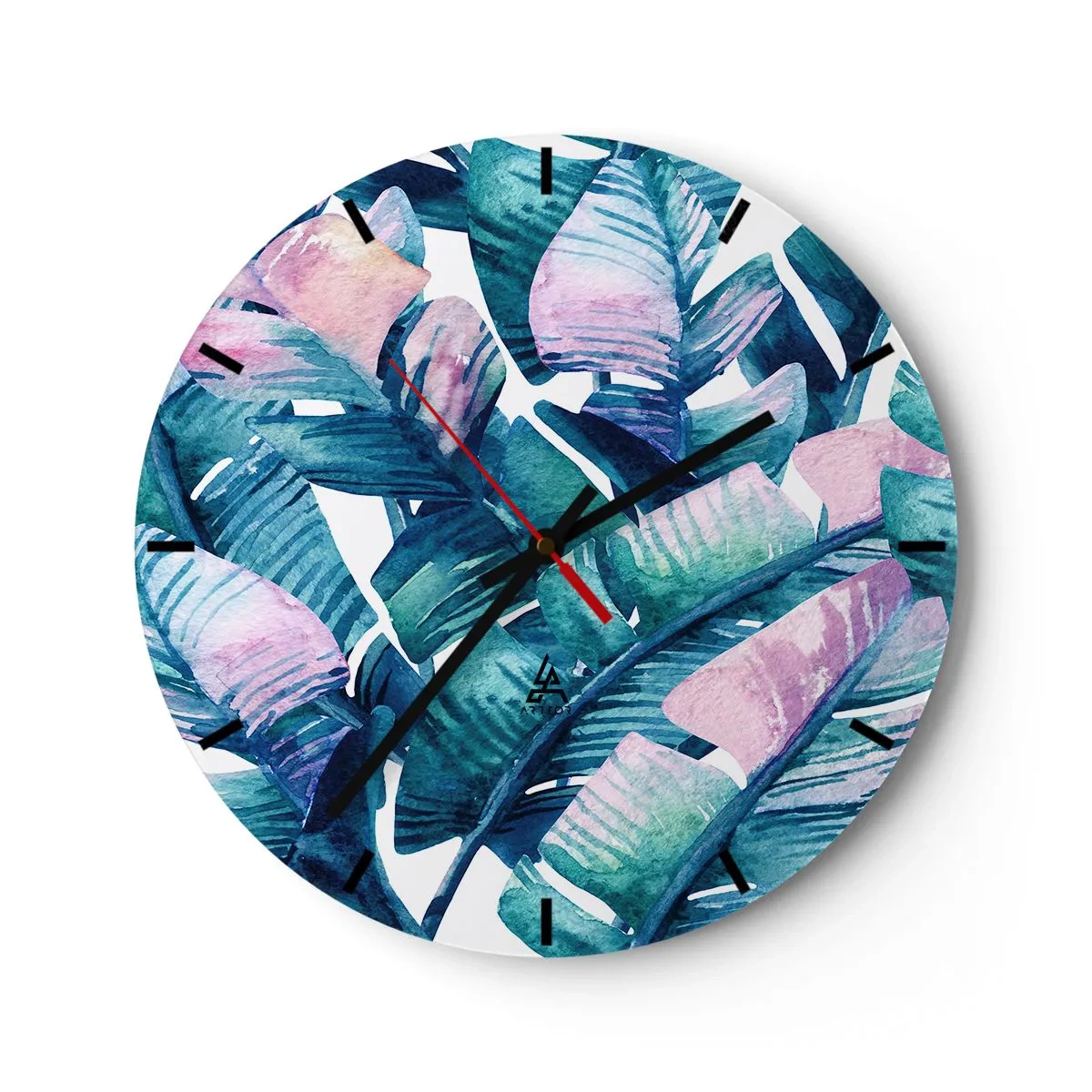 Falióra, Óra - Egy banánligetben - 40x40 cm