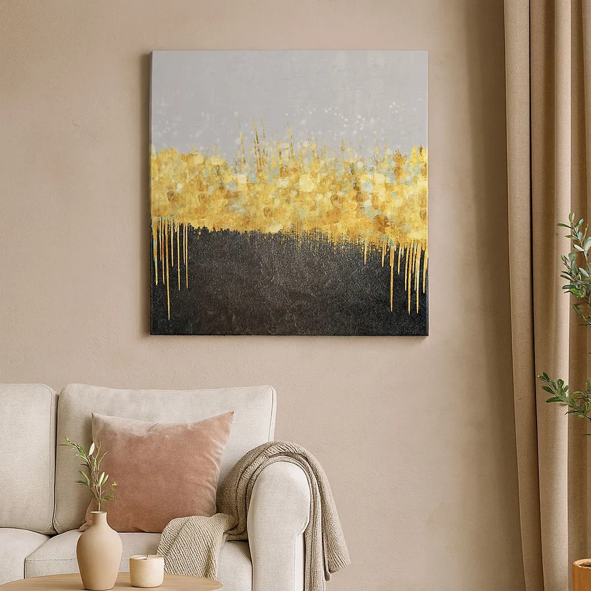 Vászonkép - Befelé és felfelé - 30x30 cm