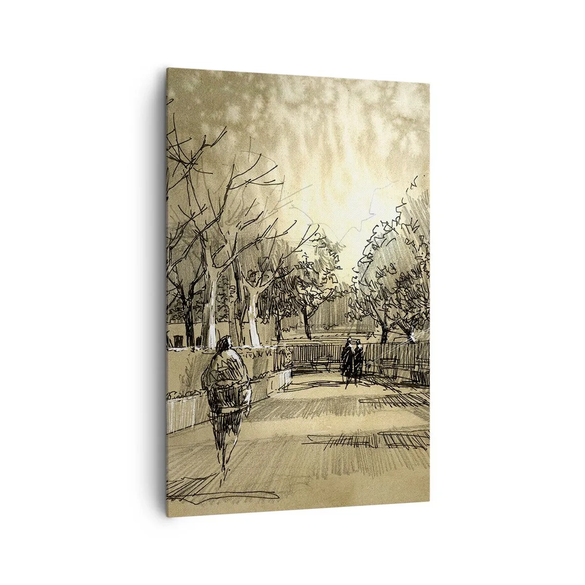 Vászonkép - Egy tollal megállított pillanat - 80x120 cm