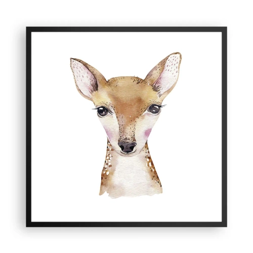 Poszter fehér keretben - Az ártatlanság természete - 60x60 cm