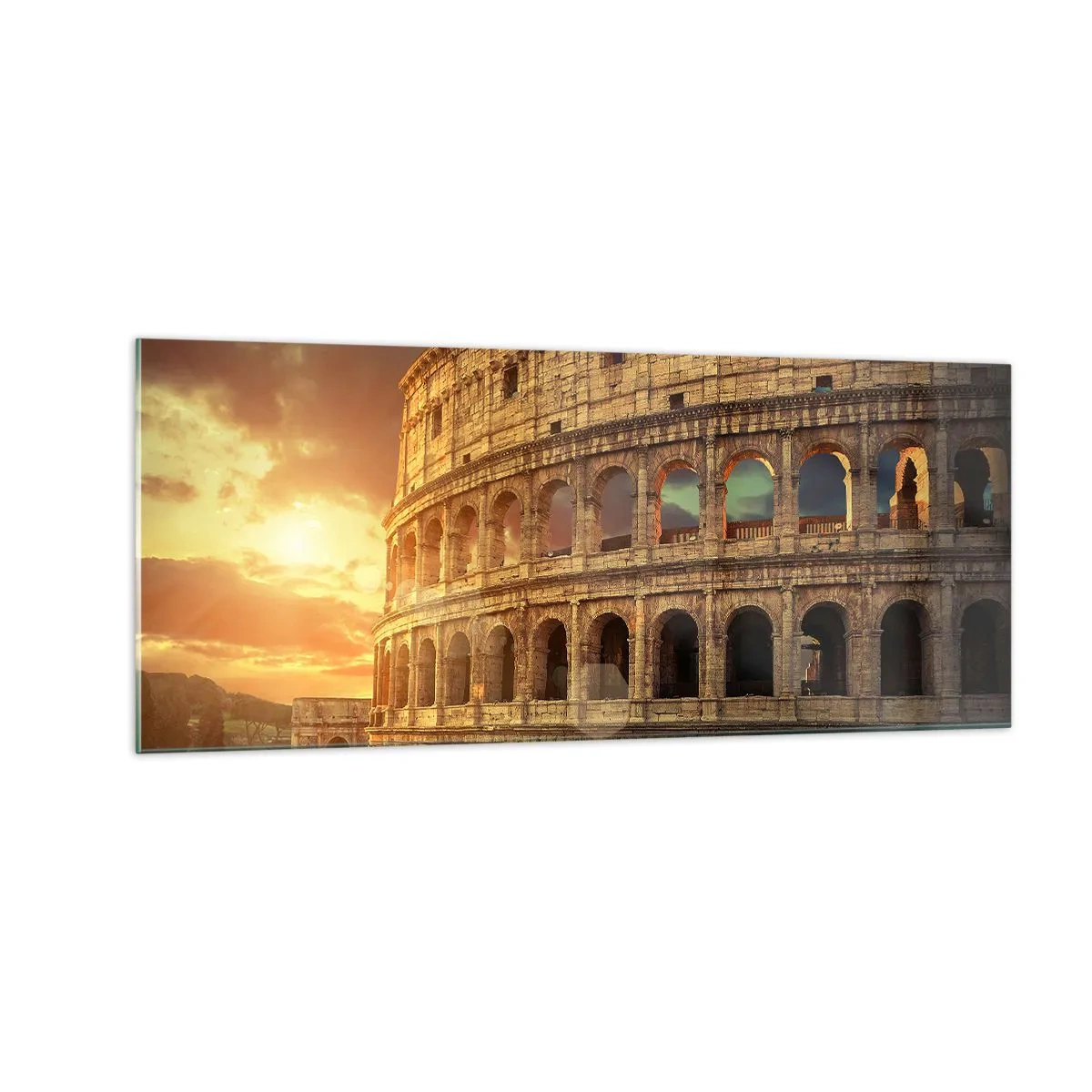 Üveg kép - Kolosszális benyomás - 100x40 cm