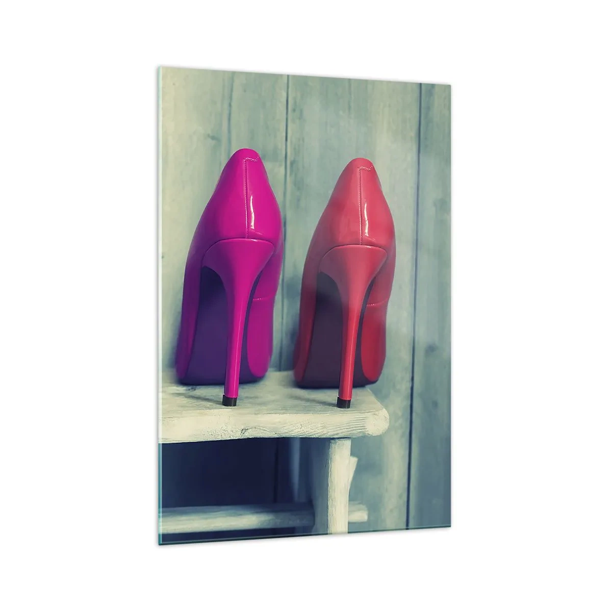 Üveg kép - Séta a szivárványon - 70x100 cm