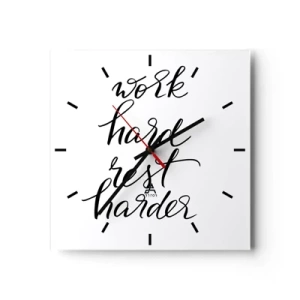 Falióra, Óra - Élet egyensúly - 30x30 cm