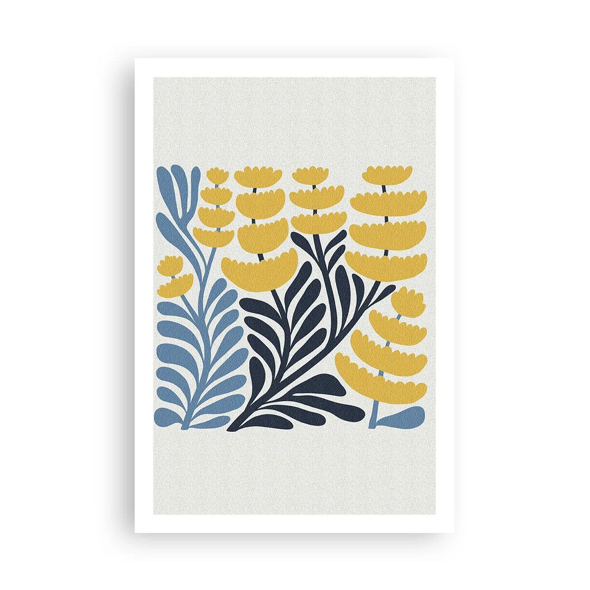 Poszter - Napsütötte virágágyás - 61x91 cm