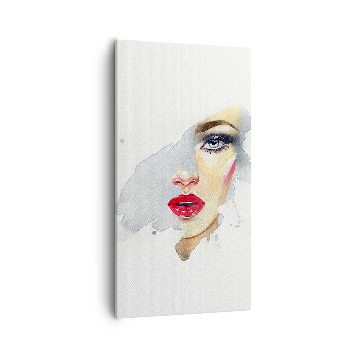 Vászonkép - Egy vízcsepp tükörkép - 55x100 cm