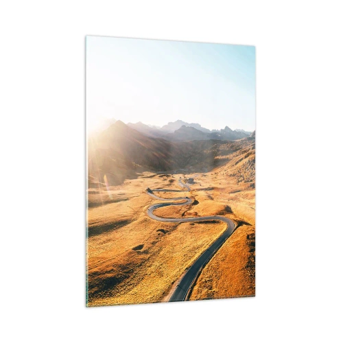 Üveg kép - Egy arany völgyben - 50x70 cm