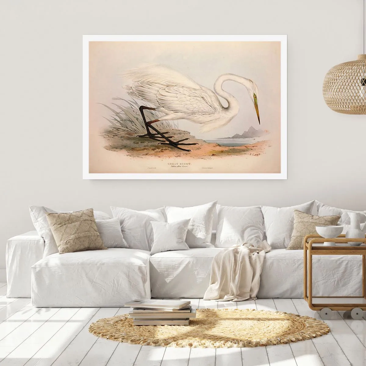 Poszter - Hölgy a nádasban - 70x50 cm