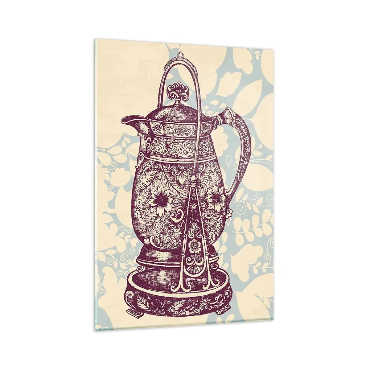 Üveg kép - A mindennapi élet szépsége - 80x120 cm