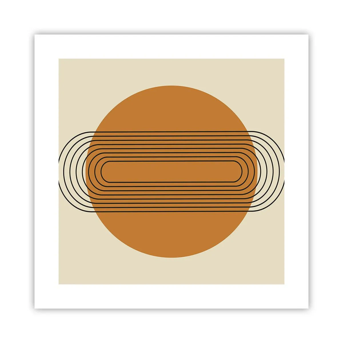 Poszter - Tökéletes terv - 40x40 cm