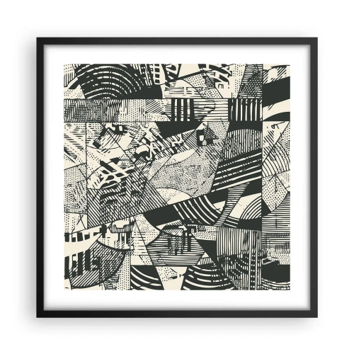 Poszter fehér keretben - A jelenkor dinamikája - 50x50 cm
