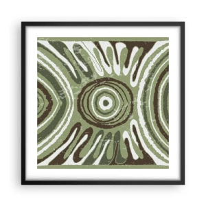 Poszter fehér keretben - Az érzelmek robbanása - 50x50 cm