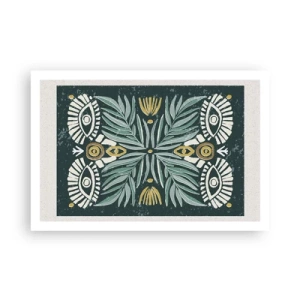 Poszter - Mint egy népi kivágás - 91x61 cm