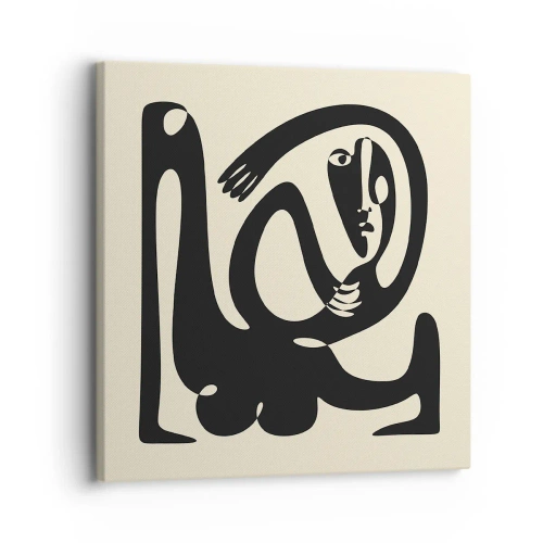 Vászonkép - Majdnem Picasso - 30x30 cm