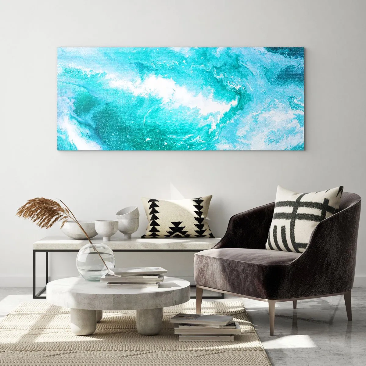 Üveg kép - Az elem magjában - 160x50 cm