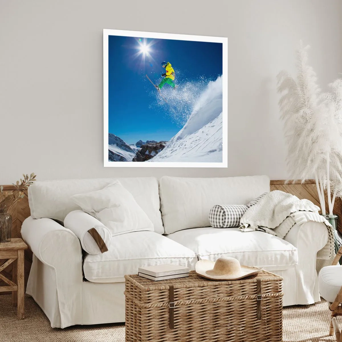 Poszter - Tánc a hegyekkel - 50x50 cm