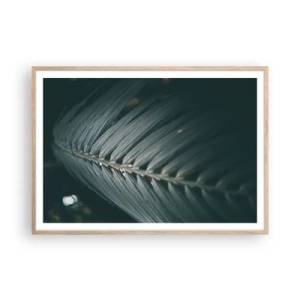 Poszter világos tölgy keretben - A természet pontossága - 100x70 cm