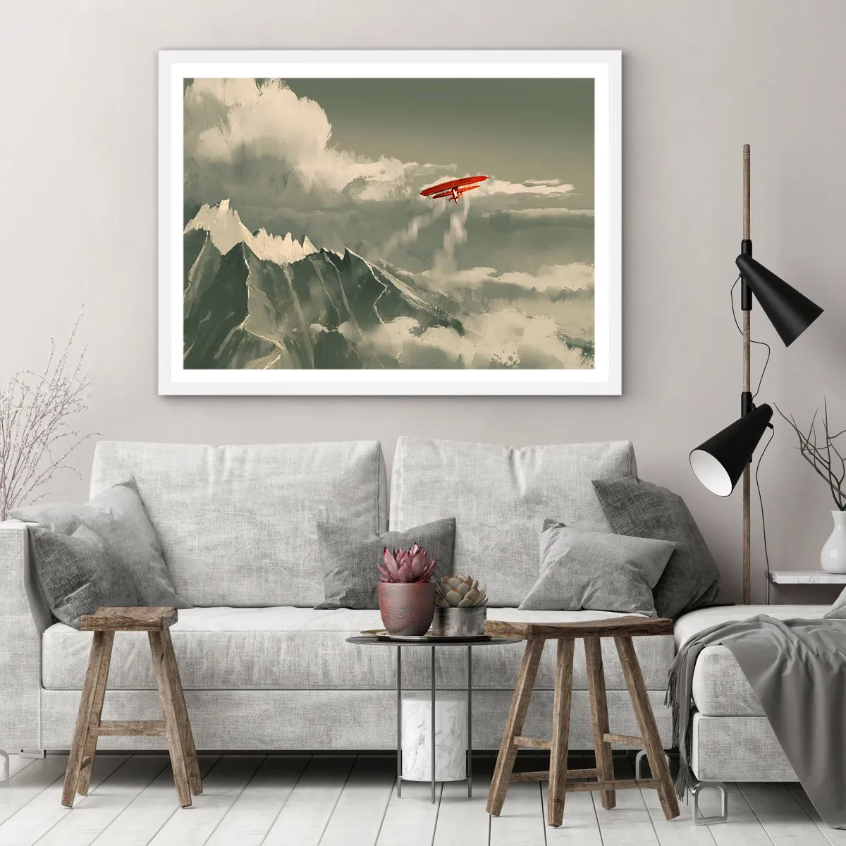 Poszter fekete keretben - Rettenthetetlen úttörő - 100x70 cm