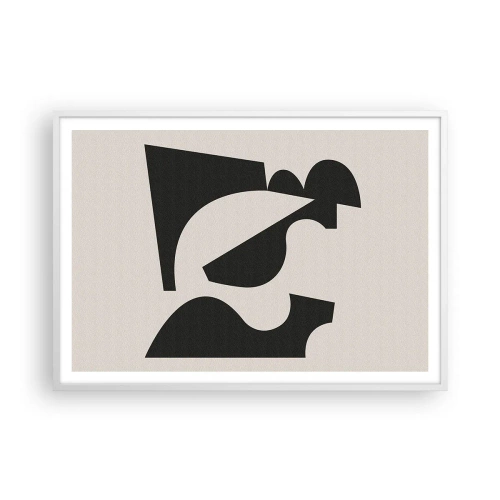 Poszter fekete keretben - Önálló összeállításra - 100x70 cm