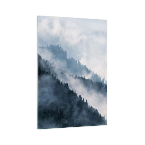 Üveg kép - A hegyek misztikája - 70x100 cm