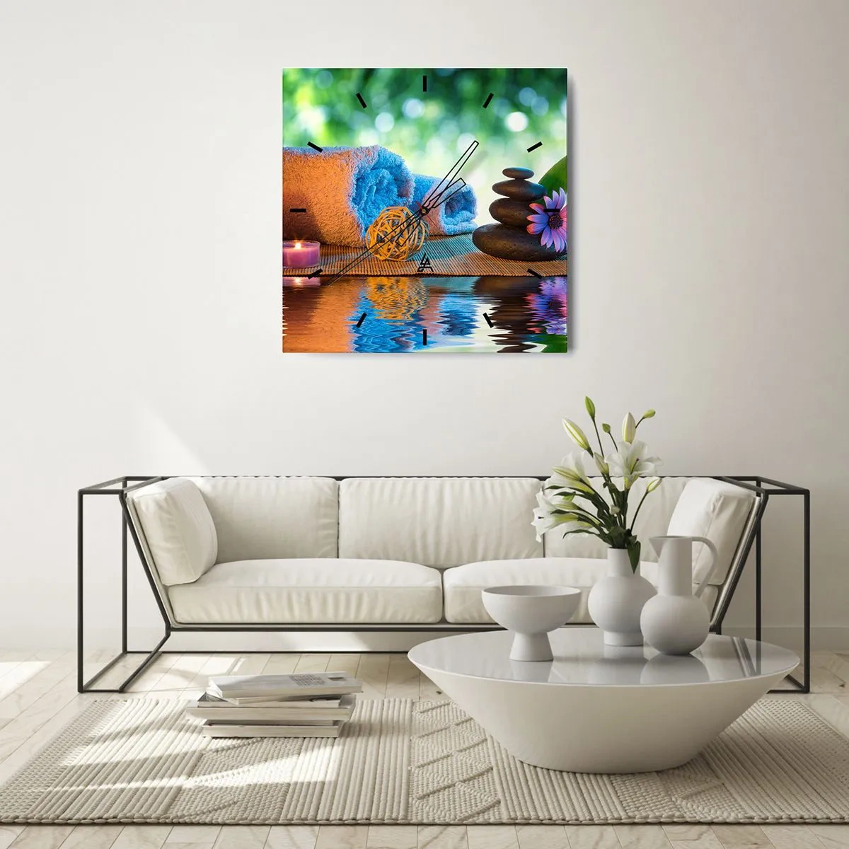 Falióra, Óra - Idő a testnek - 30x30 cm