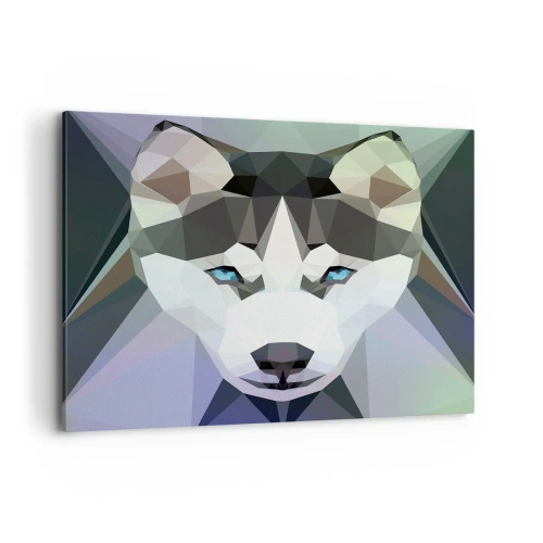 Vászonkép - Az északi havas emléke - 120x80 cm