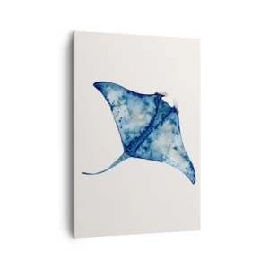 Vászonkép - Élet kékben - 70x100 cm