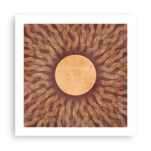 Poszter - A nap ikonja - 50x50 cm