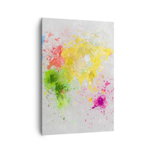 Vászonkép - A világ minden színe - 70x100 cm