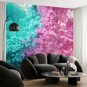 Fotótapéta Standard Eco - Mindent eldöntő ütközés - Absztrakció, Darab, 3D - 400x280 cm