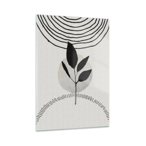 Üveg kép - Kompozíció: a természet rituáléi - 50x70 cm