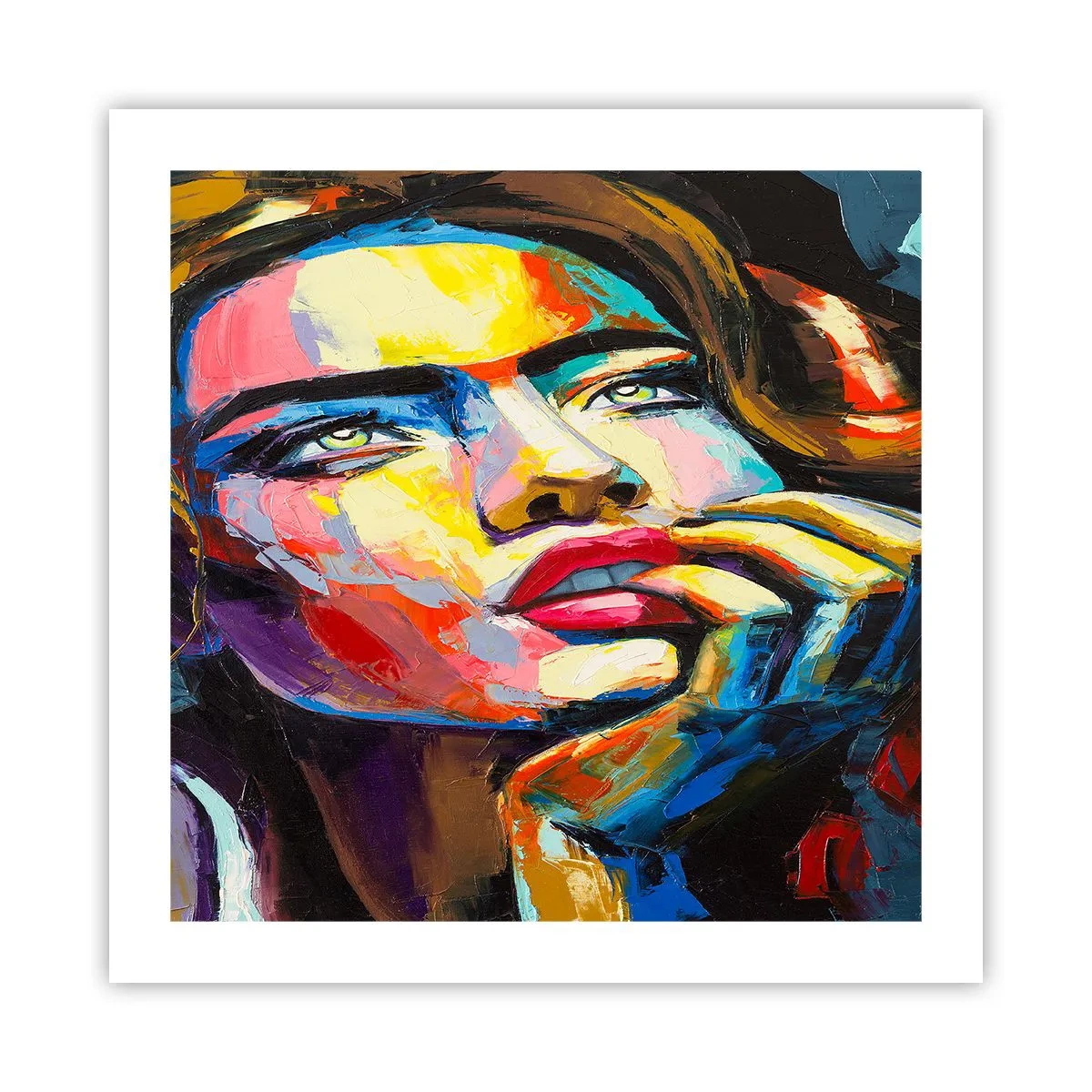Poszter - Az álmok úgy repülnek az égen, mint a madarak - 50x50 cm