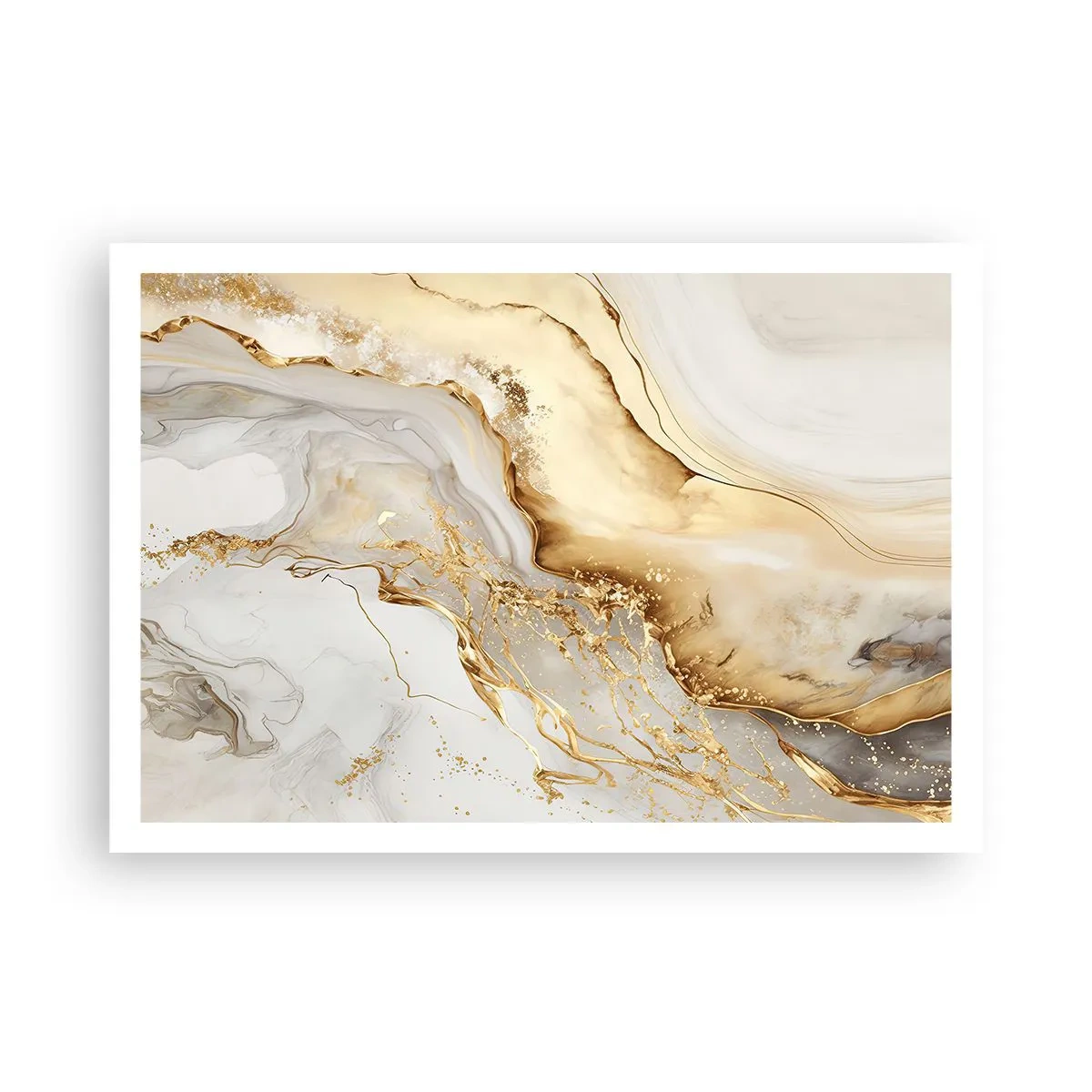 Poszter - Absztrakció: szépség és jóság - 100x70 cm