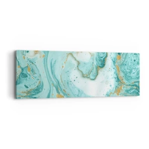 Vászonkép - Az Edo-korszak nagy hulláma alatt - 90x30 cm