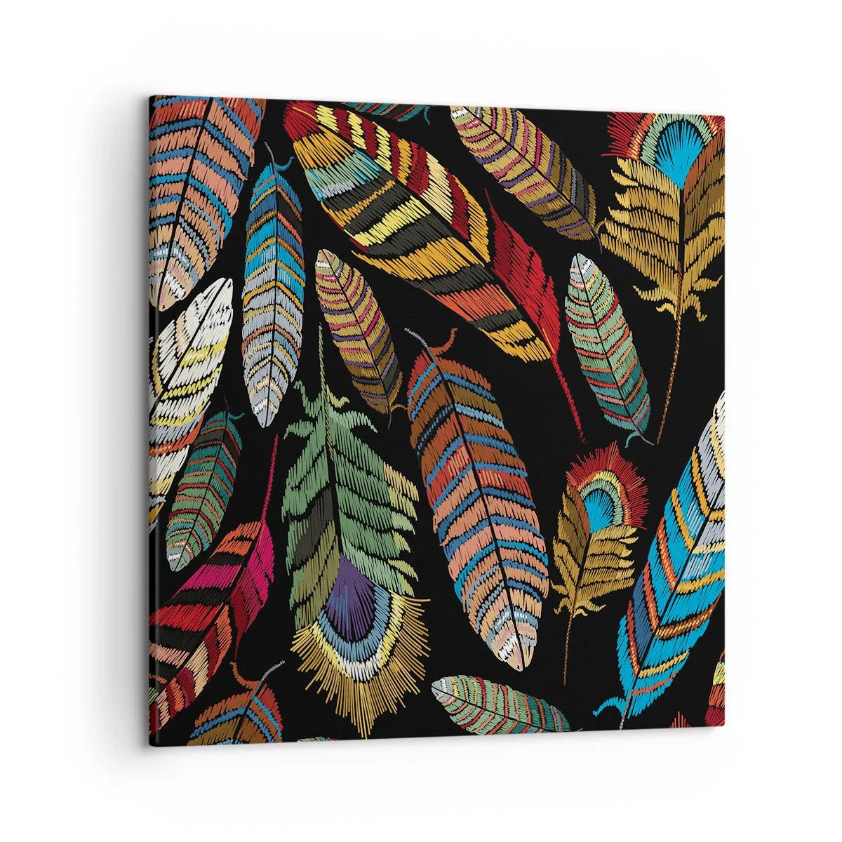 Vászonkép - A madárkarnevál - 50x50 cm